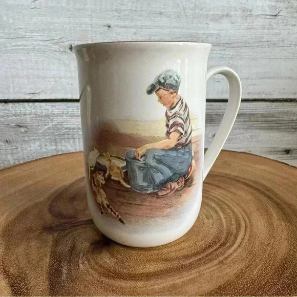 Set of 4 - Co-op 75th Anniversary Mugs, 1914 -1989, ‘Right From The Start’ - Picture 3 of 9